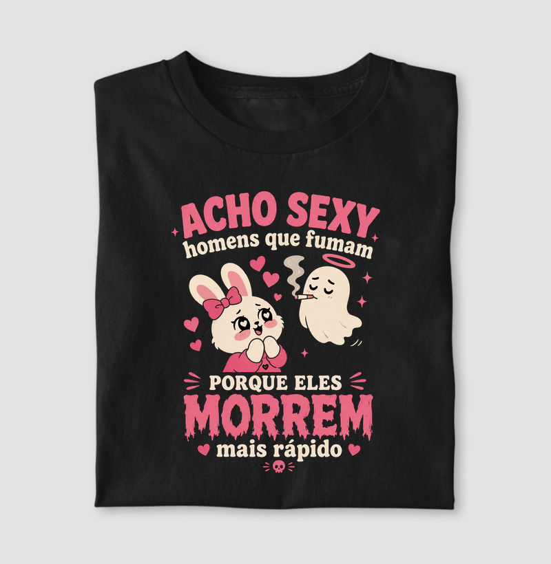 Acho Sexy homens que fumam (versão dark)