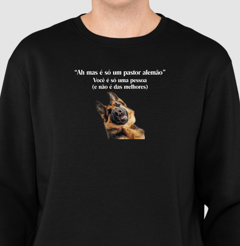 Só um pastor alemão