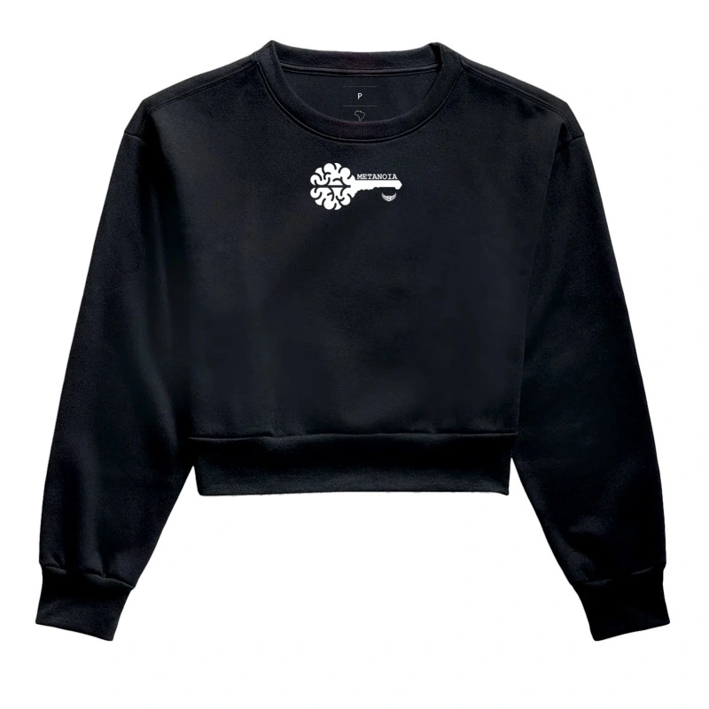 Moletom Cropped Metanoia