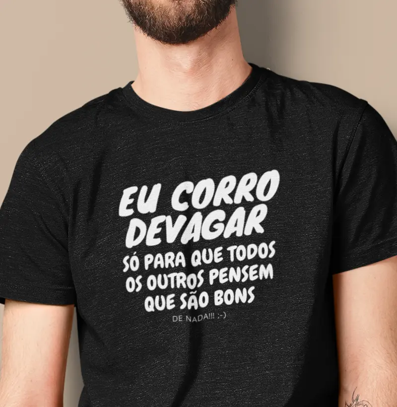 Corro devagar por um motivo