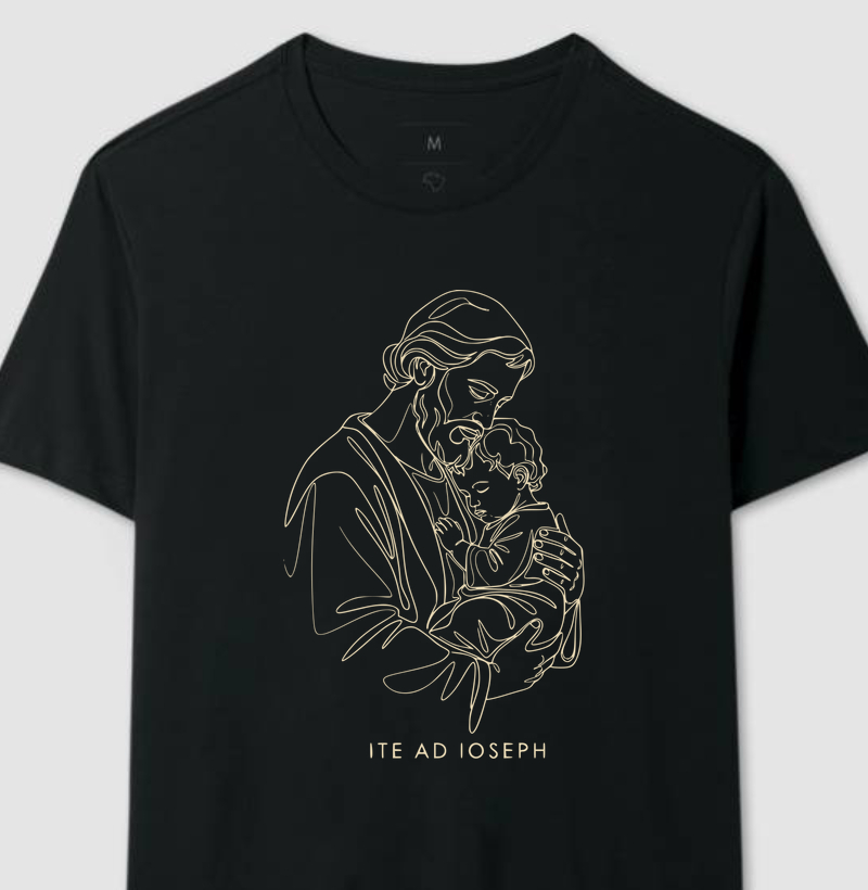 São José Ite Ad Ioseph Lineart