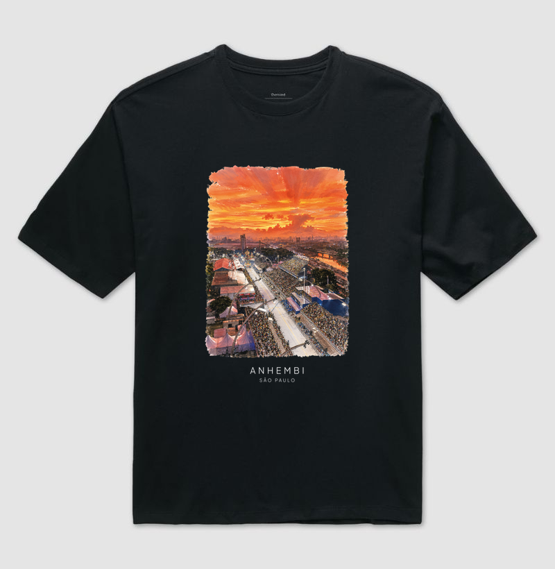 Anhembi - Camiseta Oversized