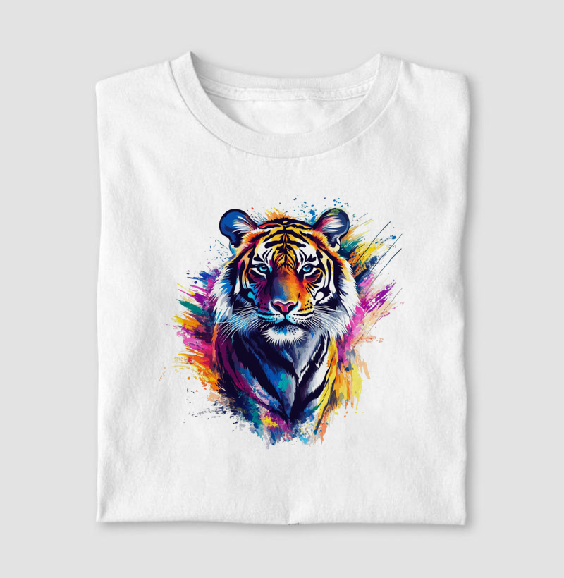 Tigre colors aquarela