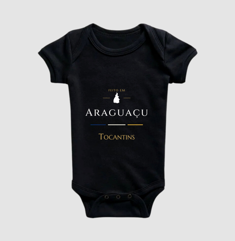 Feito em Araguaçu TO - Body Infantil