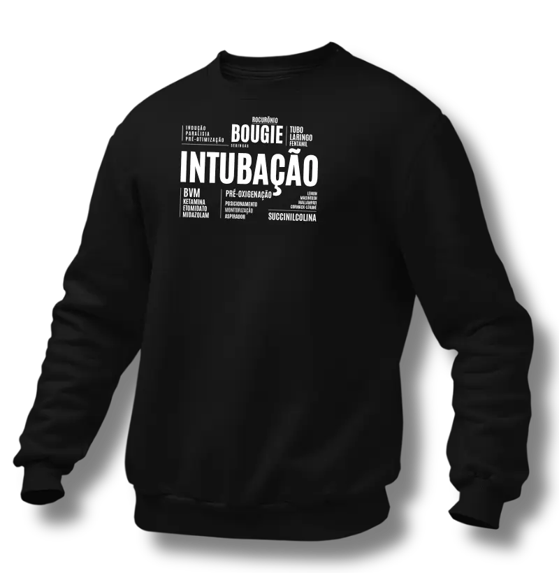 Suéter Moletom – Mix de Intubação
