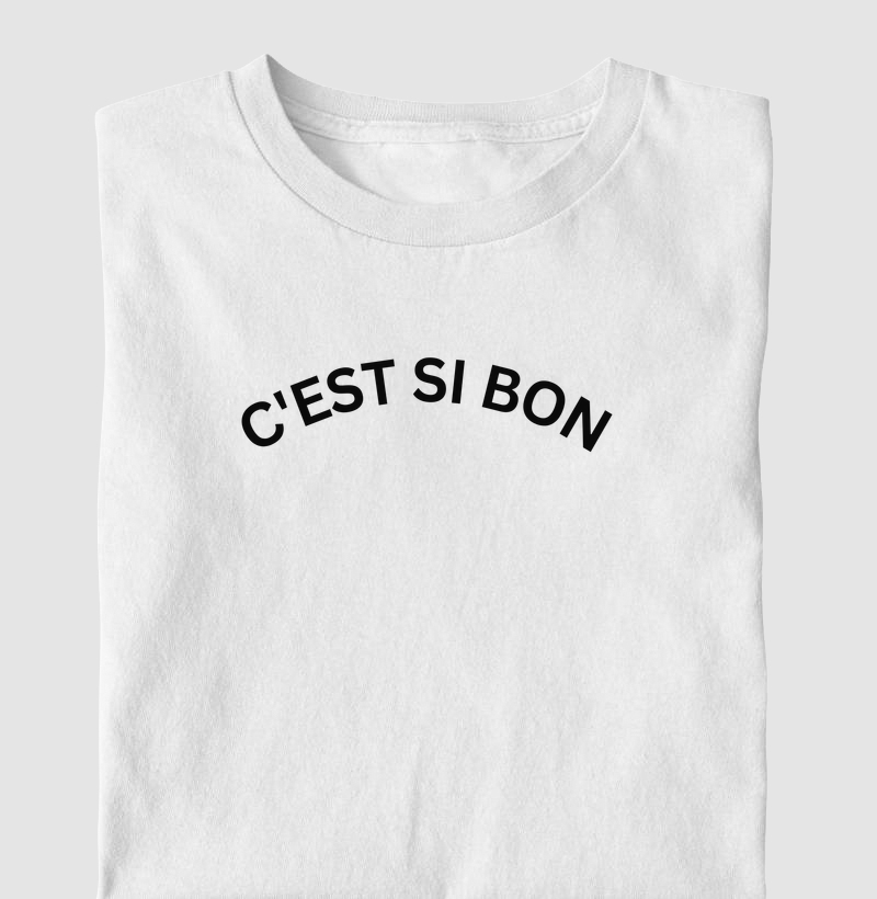 Camiseta C'est Si Buon Black