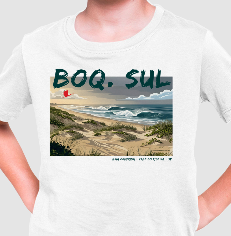 Camiseta Infantil Boqueirão Sul