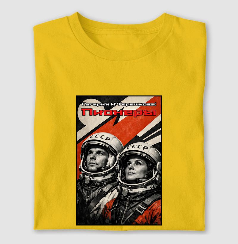 Gagarin e Tereshkova: Pioneiros