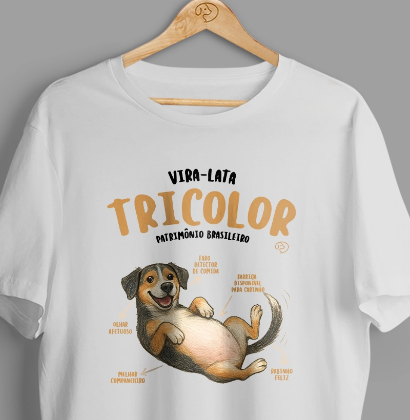 Vira-Lata Tricolor Características