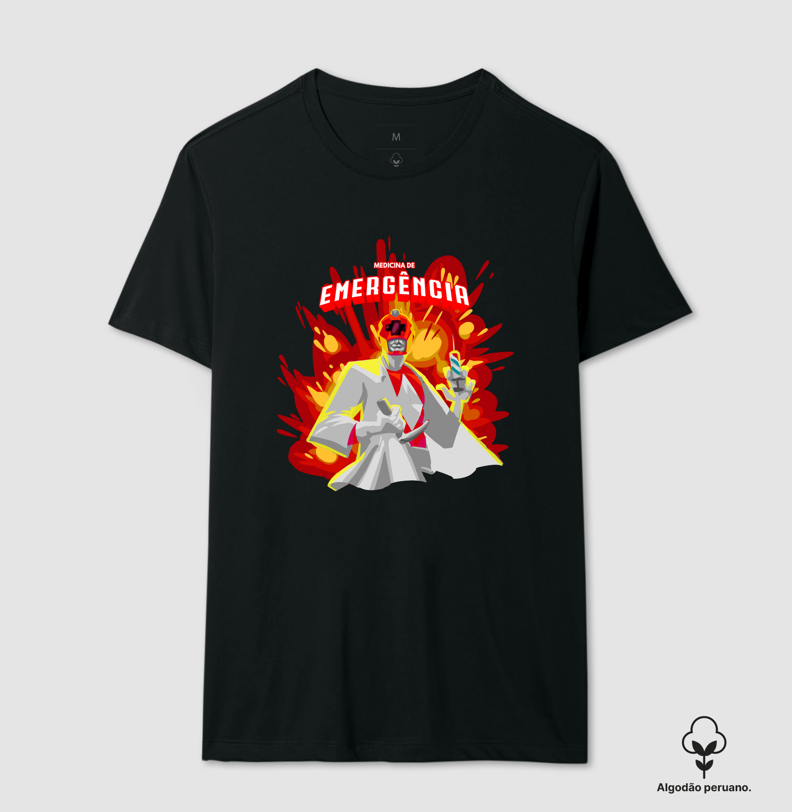 Camiseta Premium - Herói da Emergência