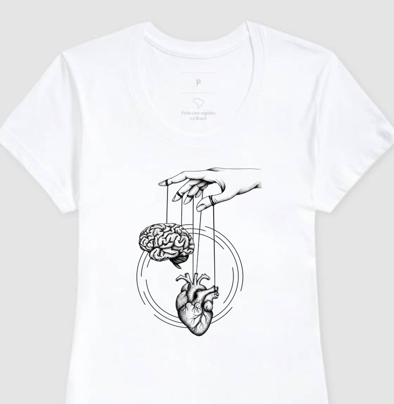 Baby Look - Equilíbrio  - Camiseta