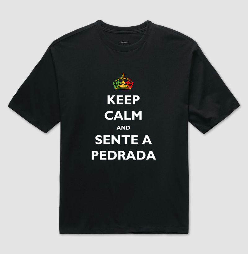 Keep Calm and sente a pedrada