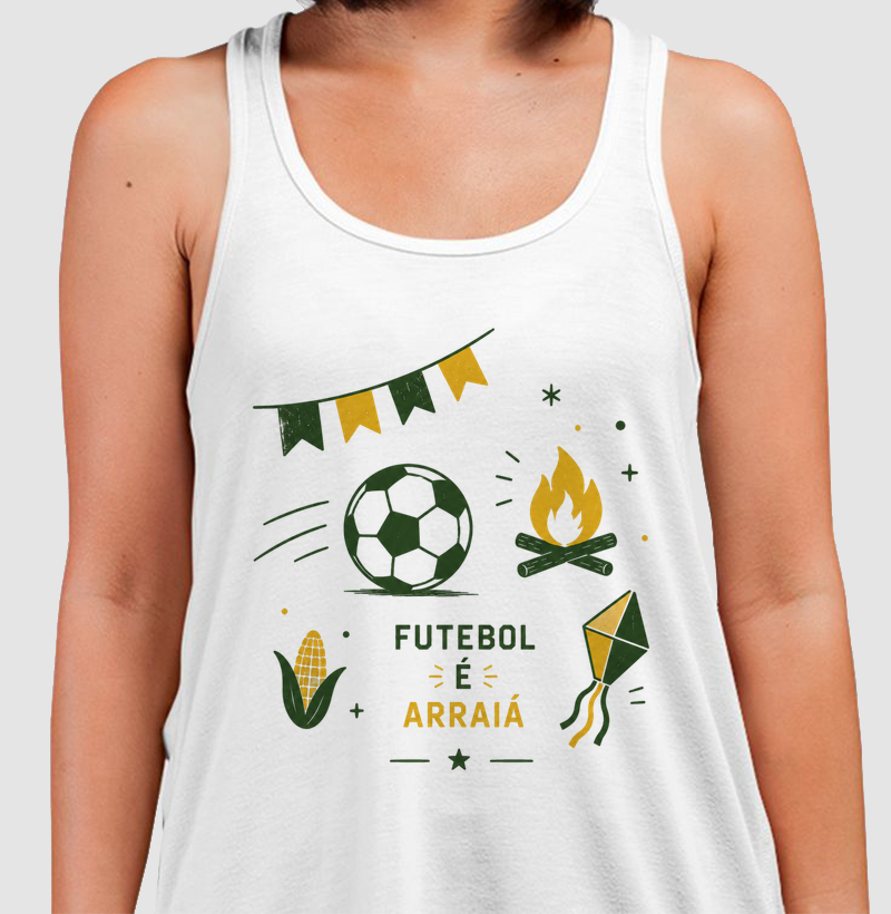 Futebol é Arraiá