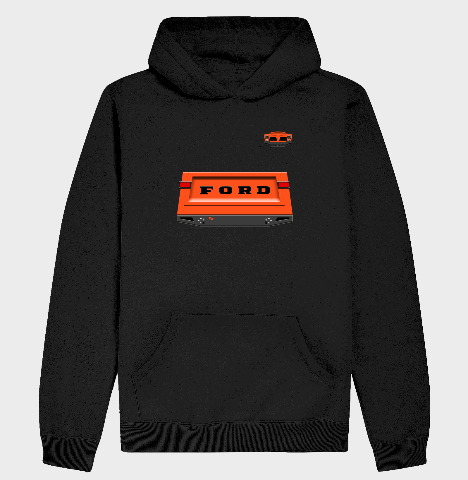 Traseira F75 e mini frente - Hoodie Moletom