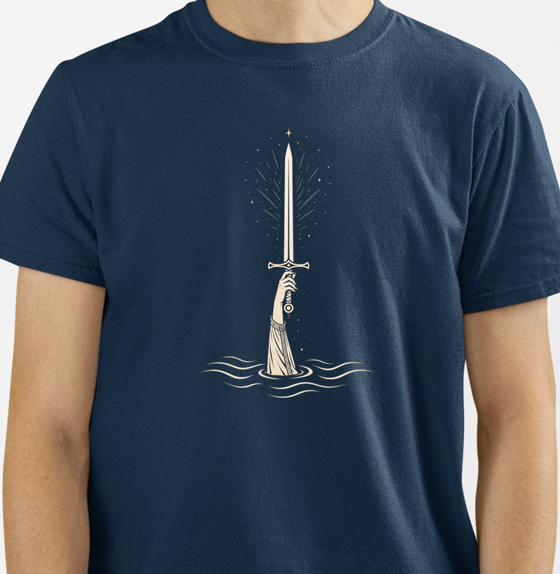 Camiseta Excalibur - Dama do Lago