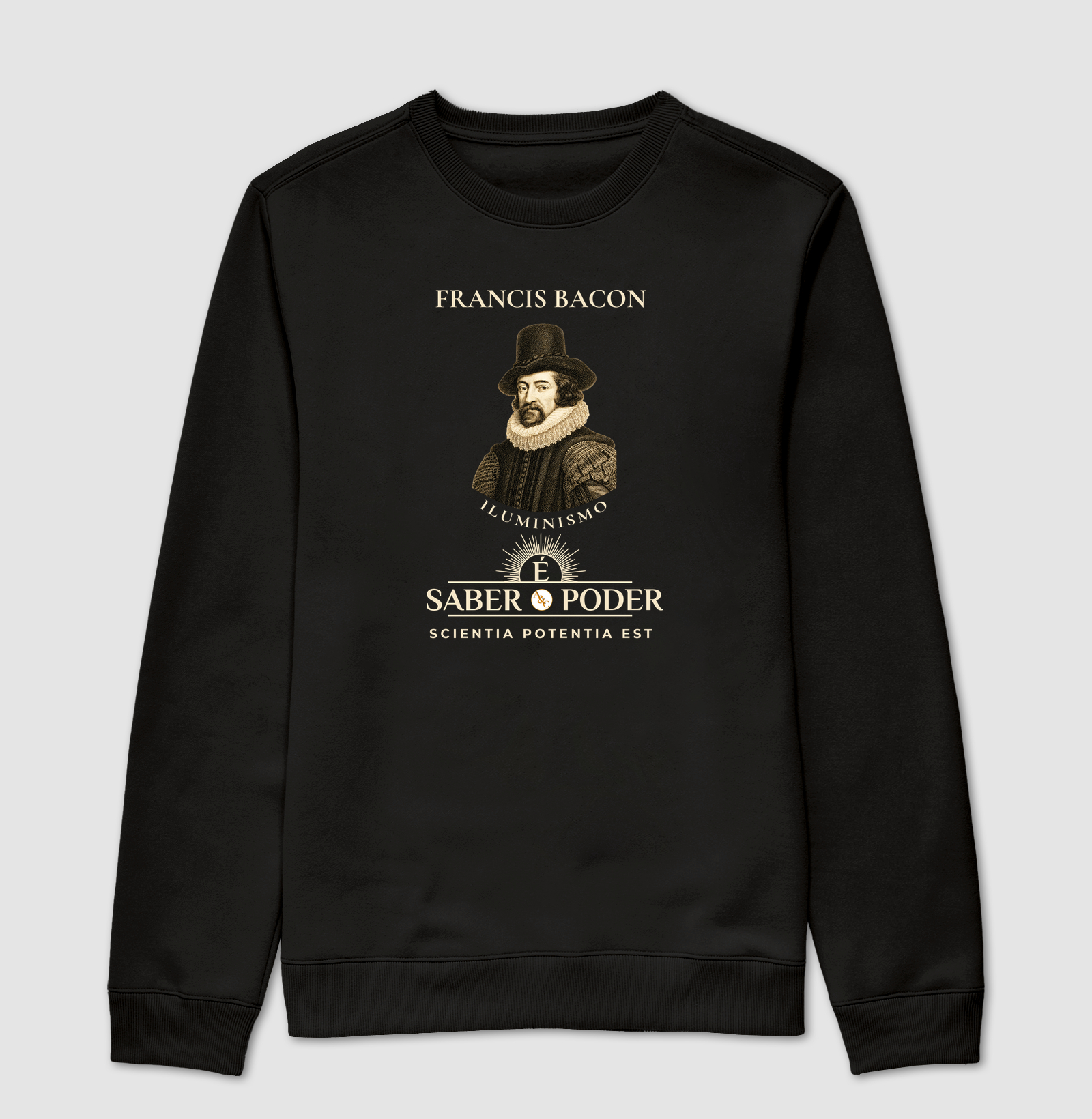 Camiseta Francis Bacon: O Poder que Sobrevive à Ruína - Suéter Moletom