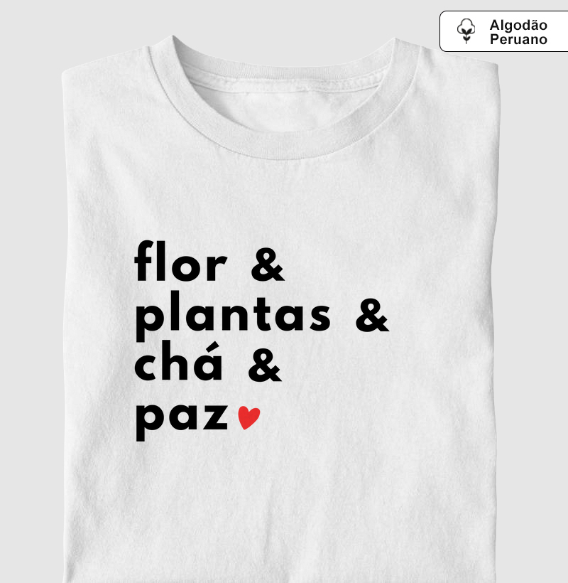 Vibe natureza - Algodão Peruano