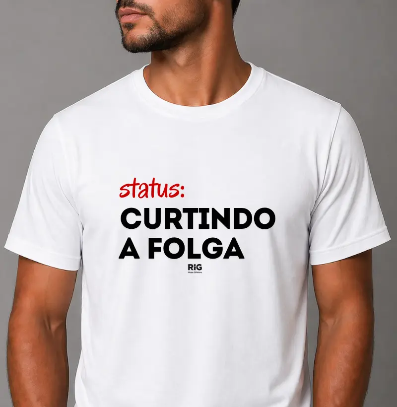 Status: Curtindo a folga