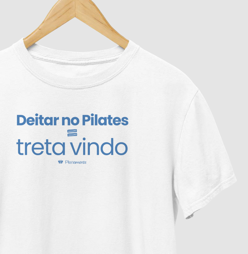 Deitar no pilates = Treta vindo