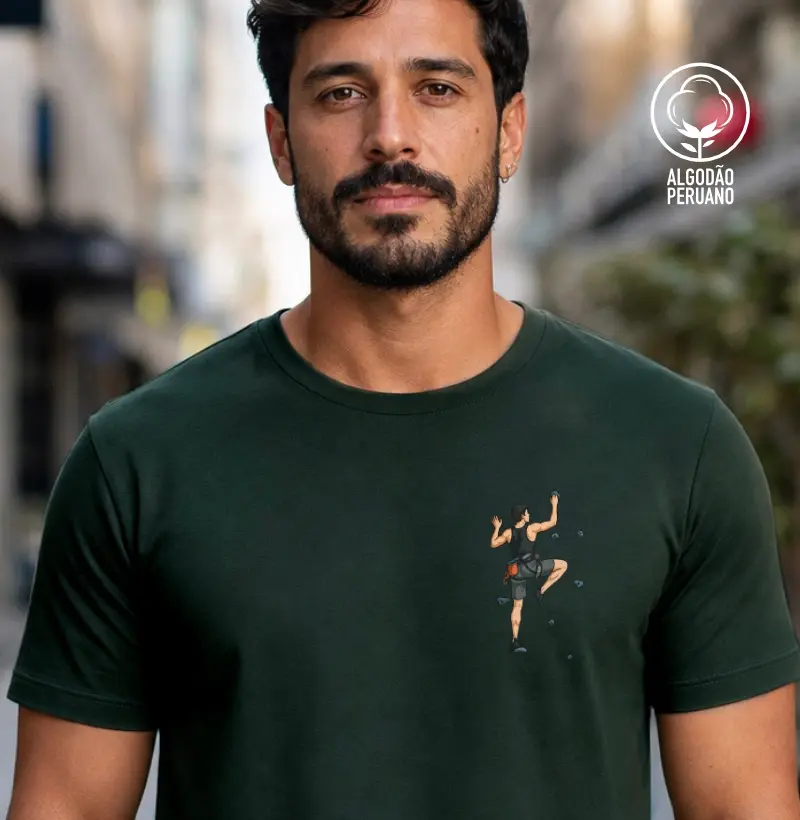 Camiseta Crux & Resina | Escalada Indoor Homem
