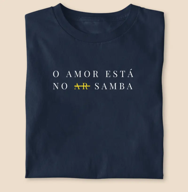 O amor está no samba