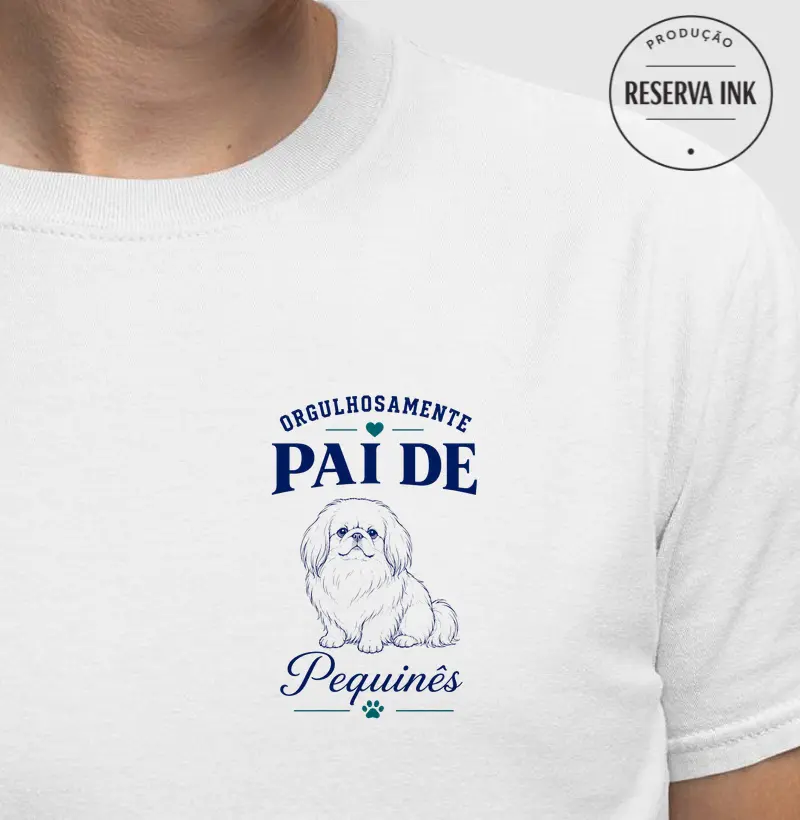 Orgulhosamente Pai de Pequinês