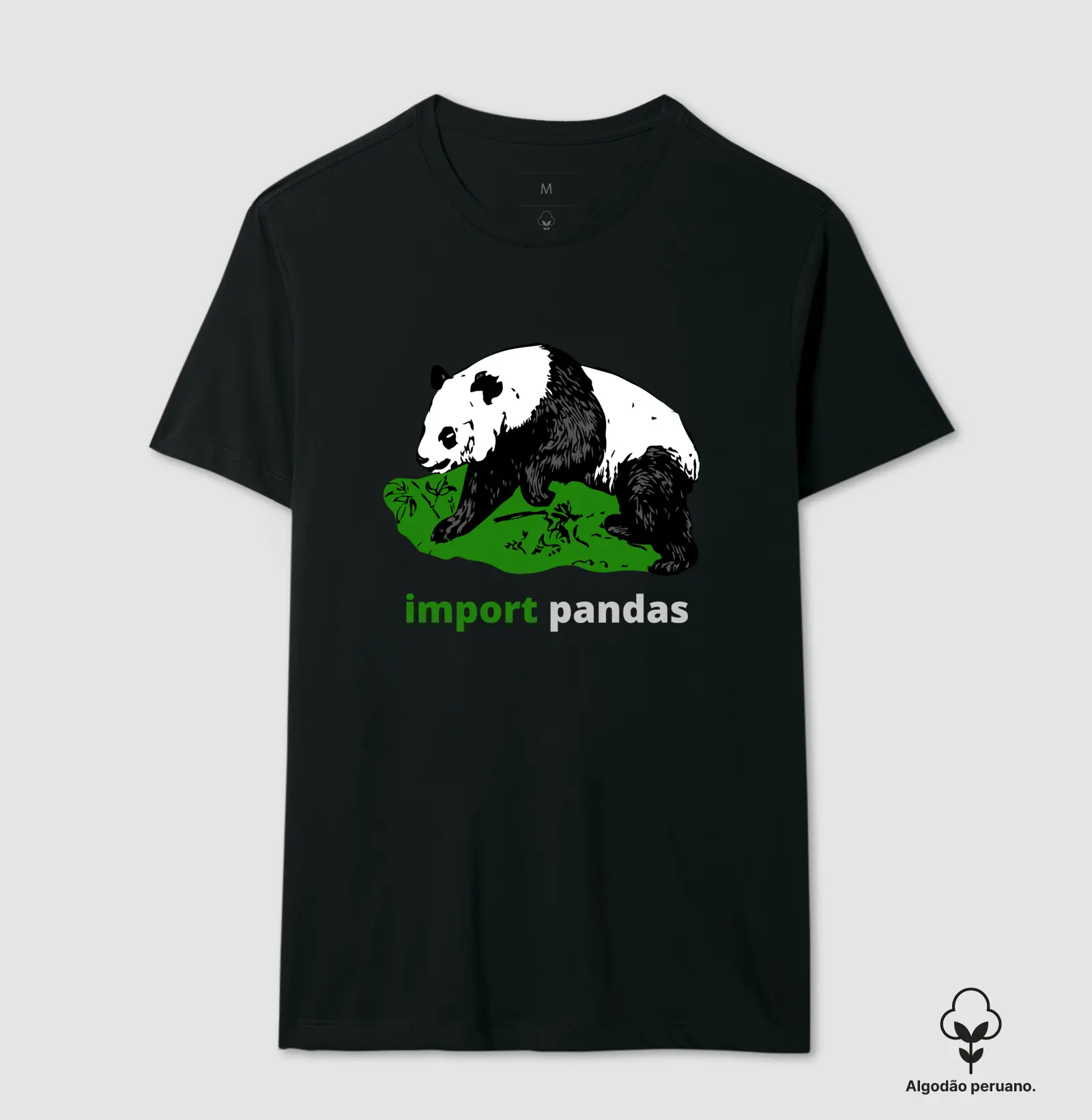 Camiseta Premium Import Pandas