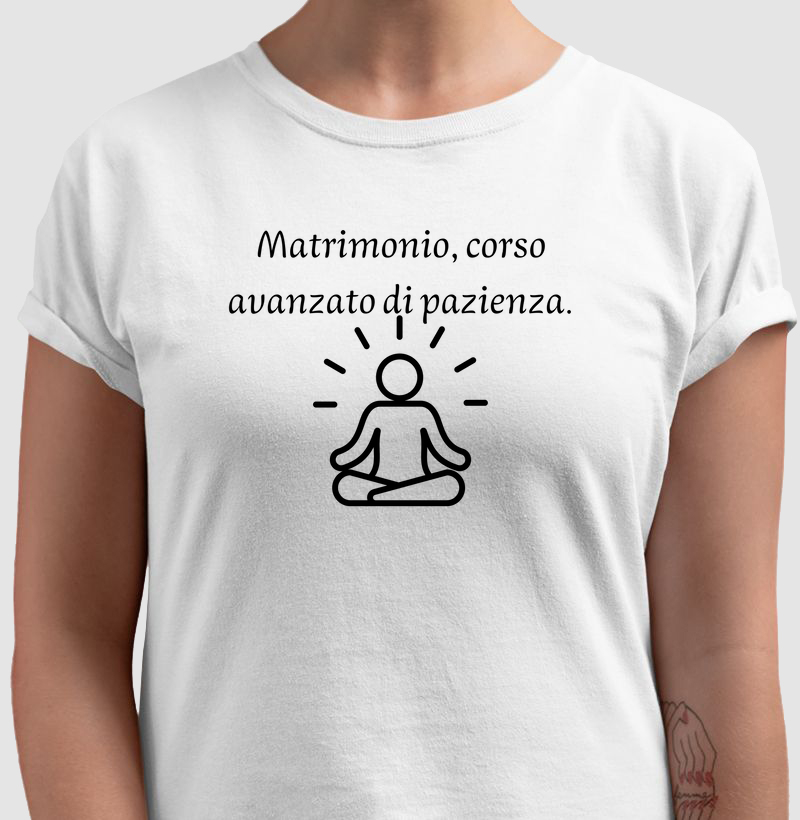 Matrimonio, corso avanzato di pazienza.