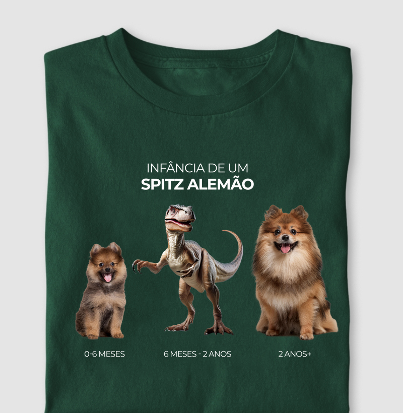 Infância do Spitz Alemão