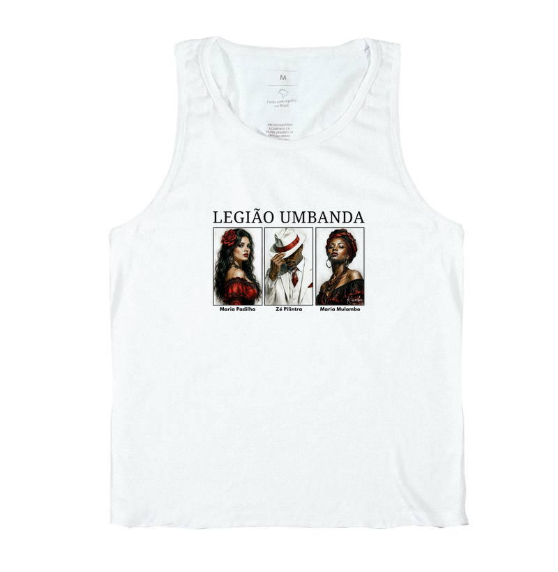 Legião Umbanda: Padilha, Zé e Mulambo em cores - Regata