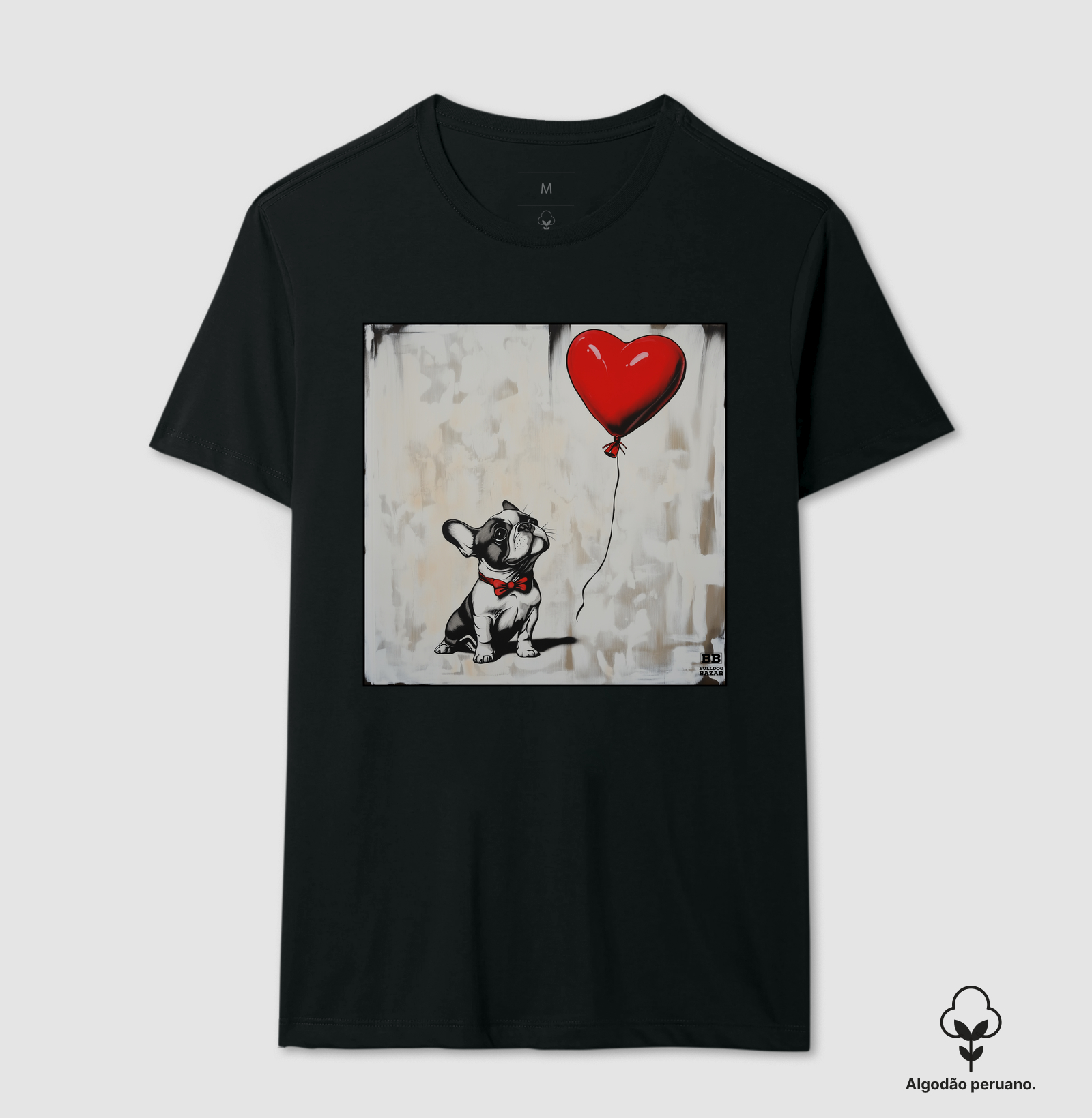 Camiseta Premium Bulldog Frances "Franchsky"