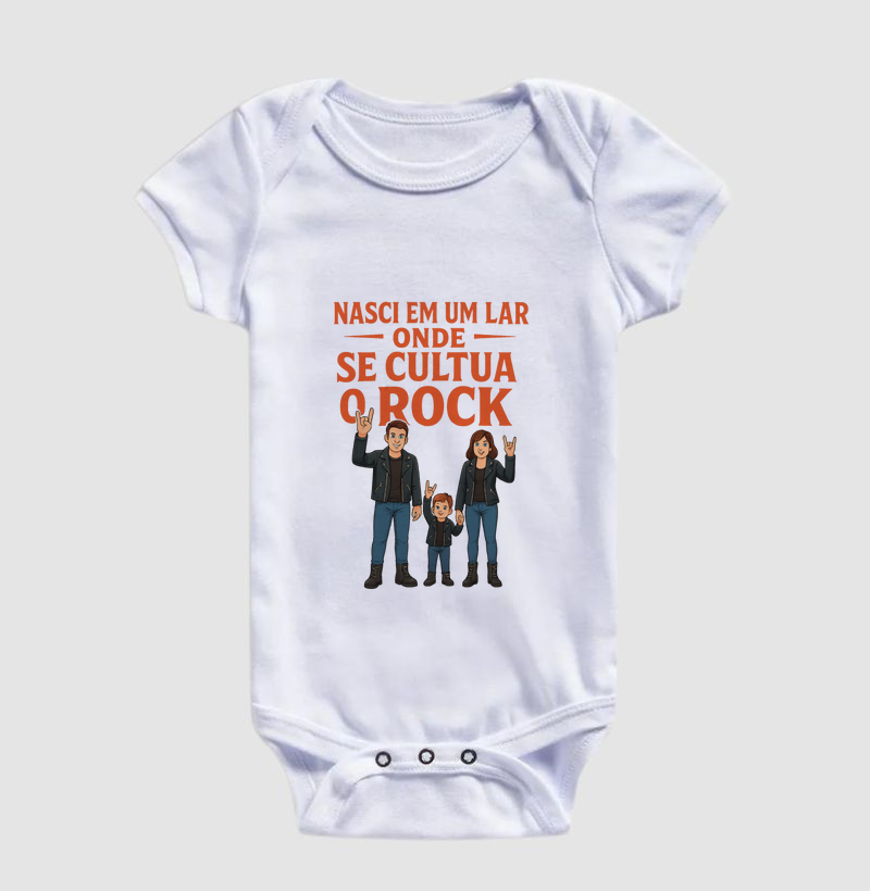 Nasci em lar roqueiro