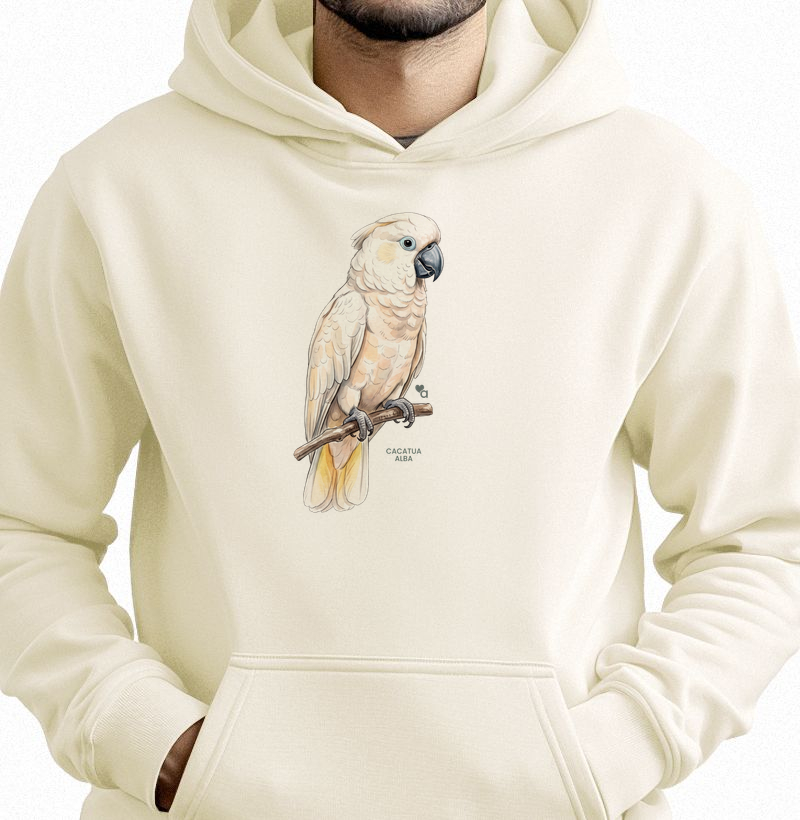Aves - Cacatua Alba - Moletom Hoodie