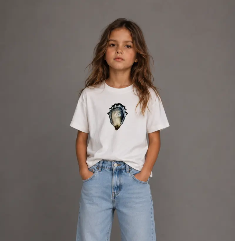 Camiseta Infantil Sem Fim Ostras - por Enfim