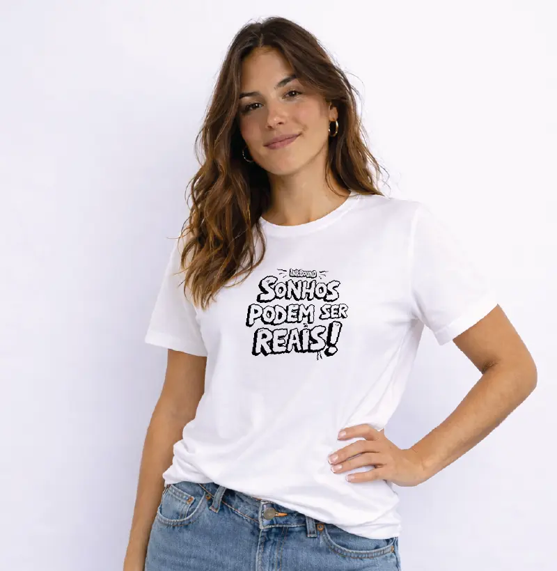 InkQuotes - Sonhos Reais - Feminina