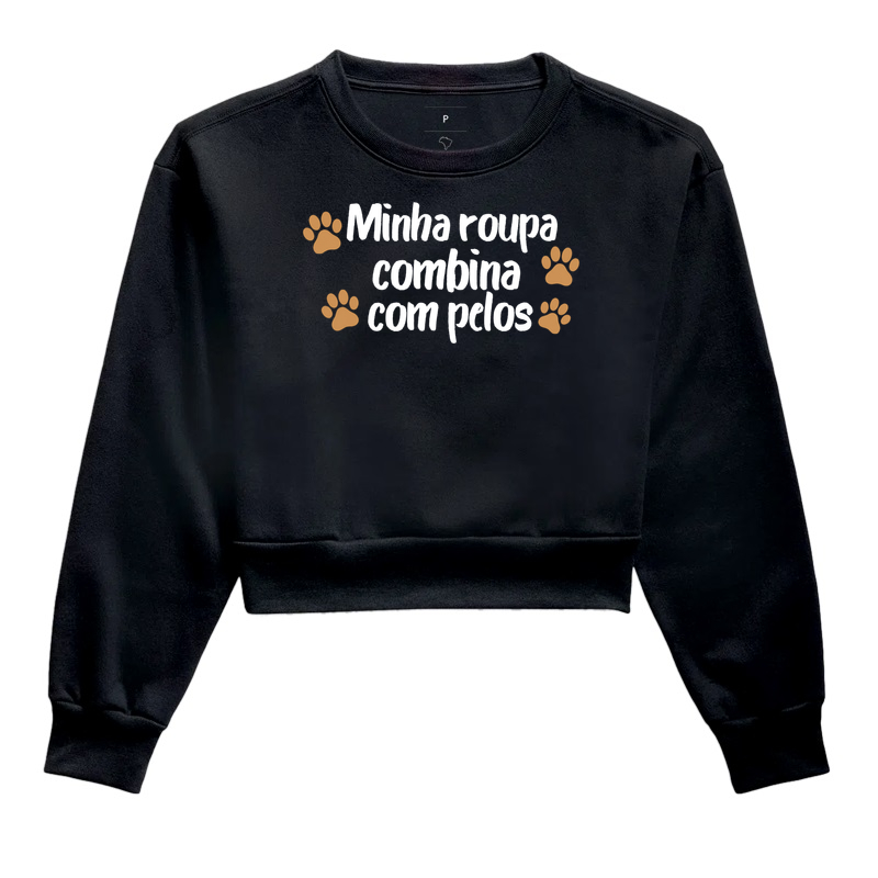 Minha roupa combina com pelos - Patinha na Beca