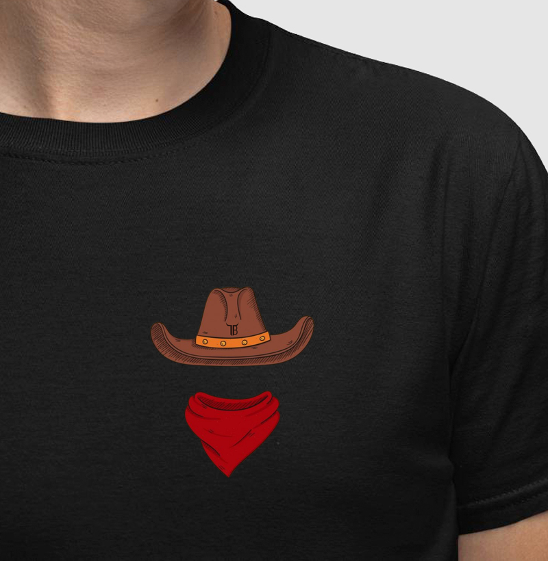 Cowboy (lenço e chapéu - peito)