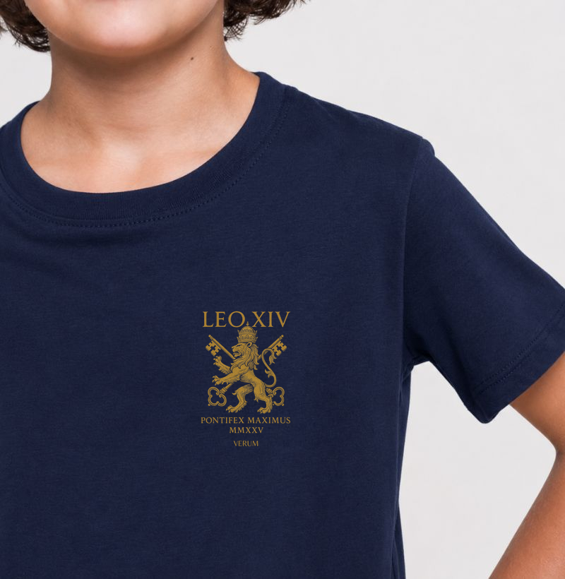Camiseta Infantil Papa Leão XIV