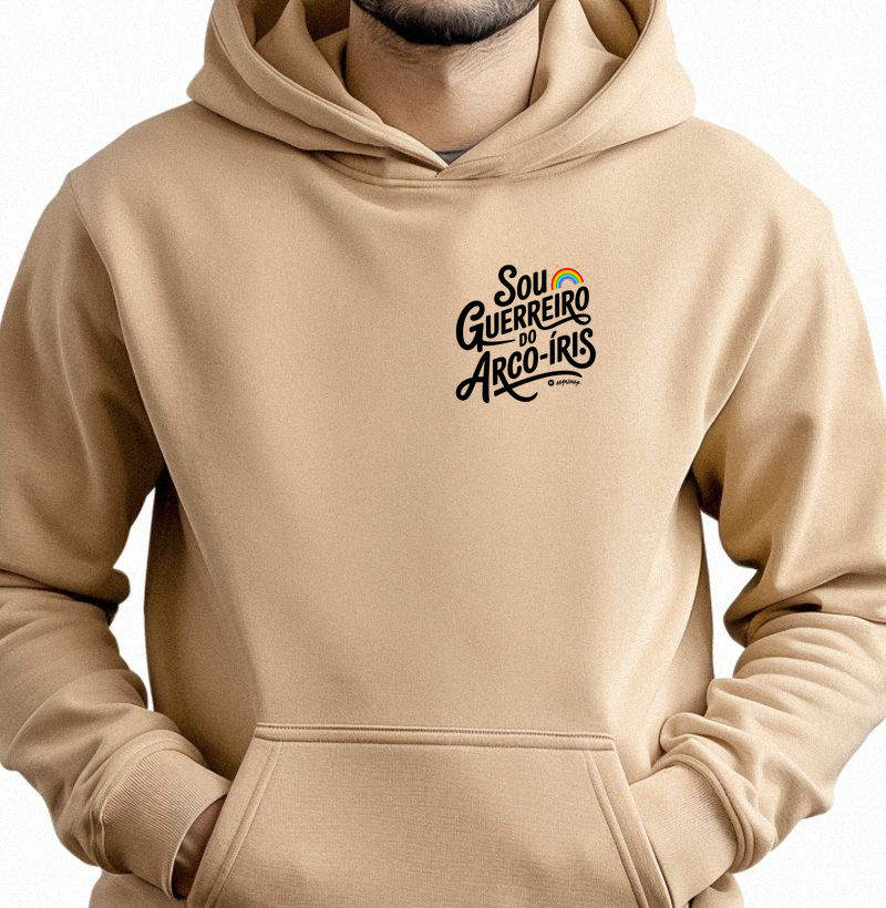 Sou Guerreiro do Arco-Íris Minimalista