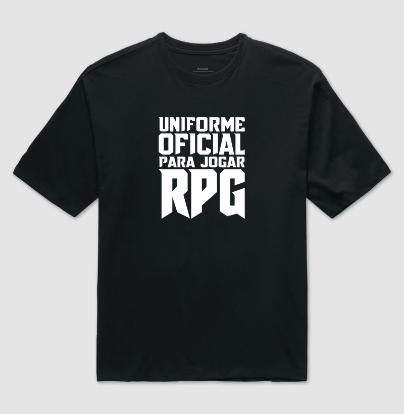 UNIFORME OFICIAL PARA JOGAR RPG
