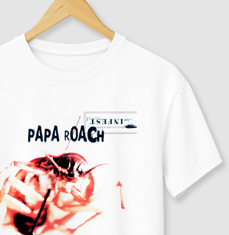 Camiseta Básica - Papa Roach