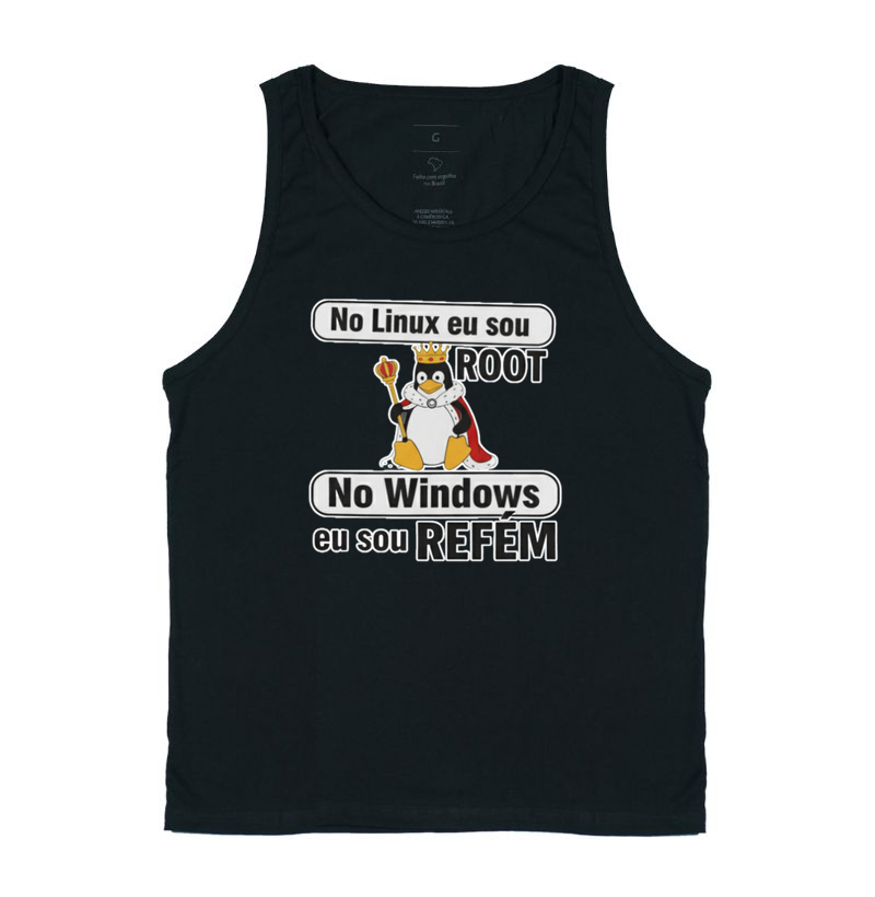 No Linux eu sou ROOT, no Windows eu sou REFÉM