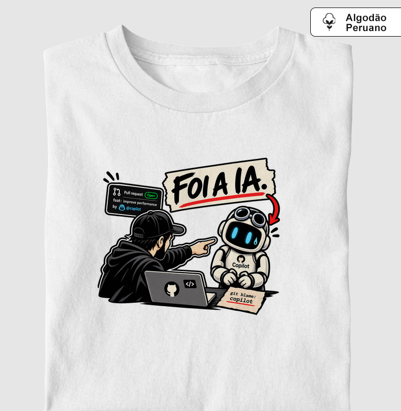 Foi a IA Masculino. — Humor Dev Edition