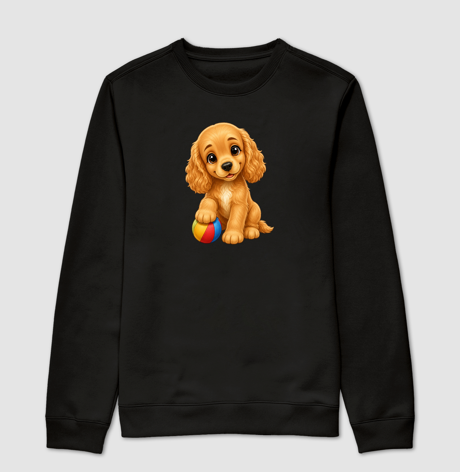 Cocker - Desenho Infantil - Suéter Moletom