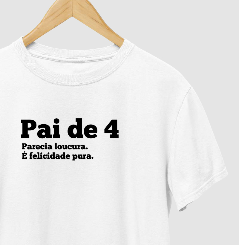 Pai de 4 - Parecia loucura, é felicidade pura