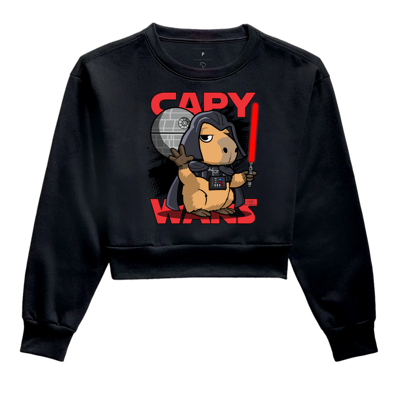 Camiseta Capy Vader - Cropped Moletom