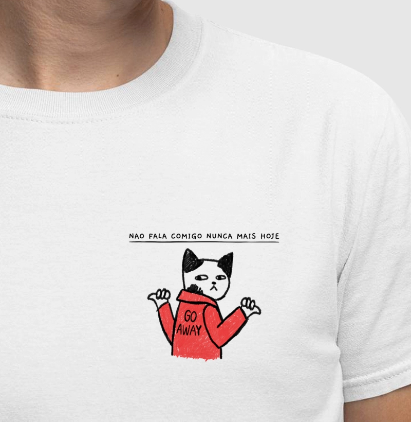 Coleção Cansadona:  Não fala comigo nunca mais hoje bolso