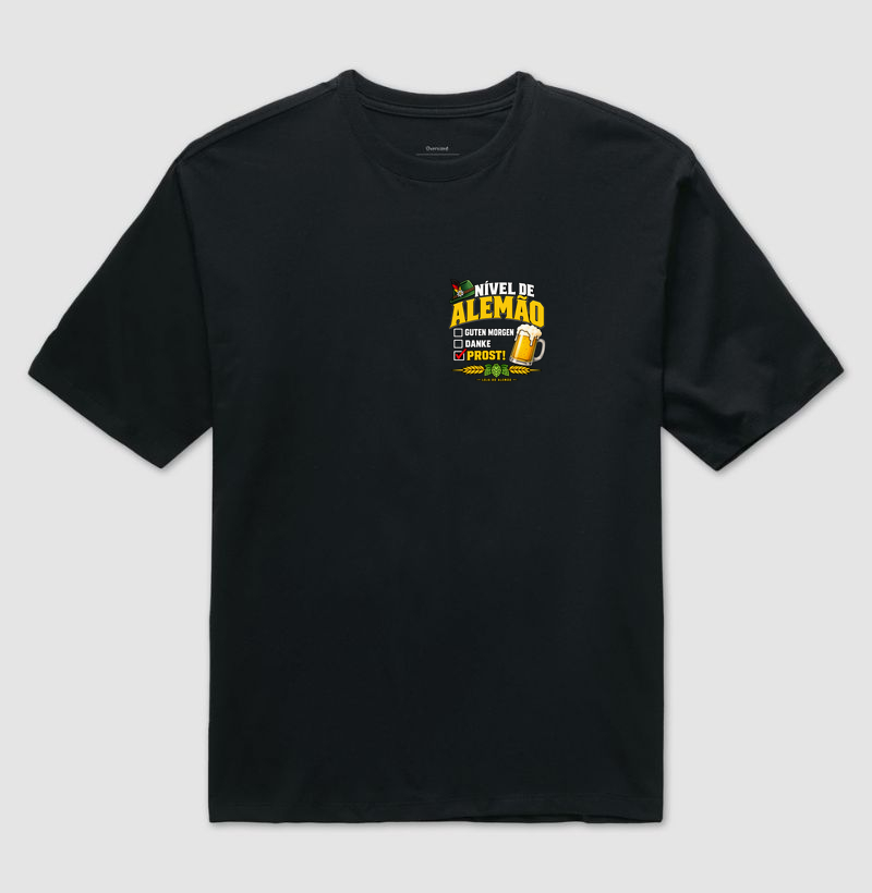 Nível de Alemão Prost Mini - Camiseta Oversized