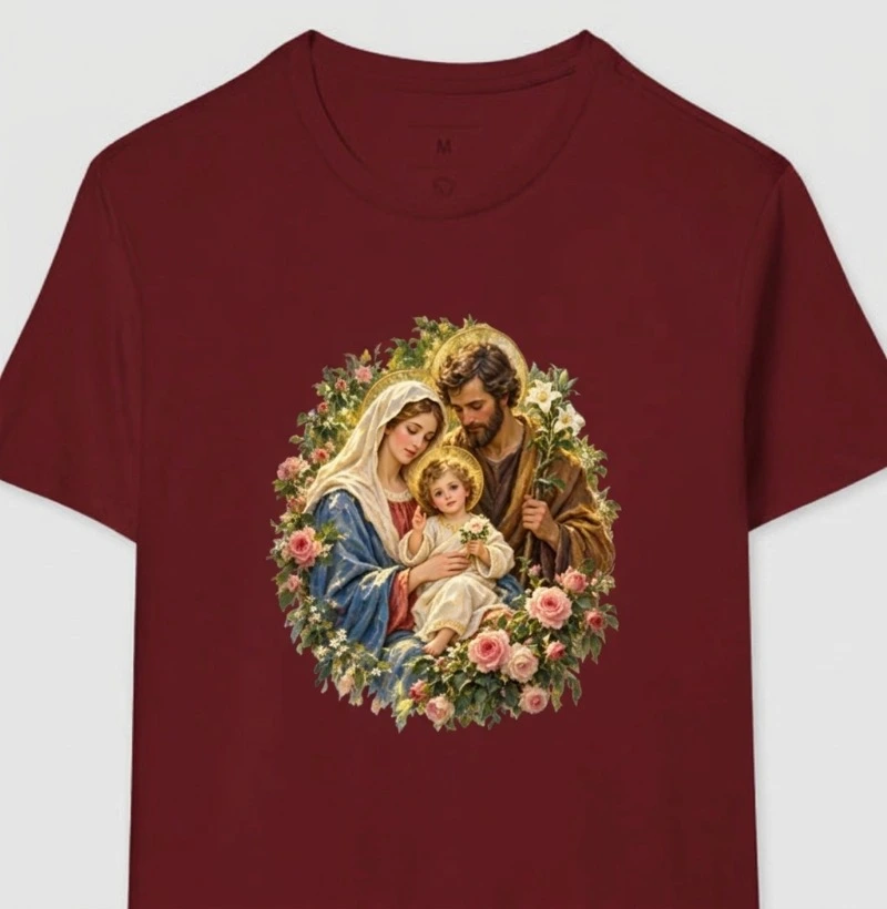 Sagrada Família Pintura - Camiseta