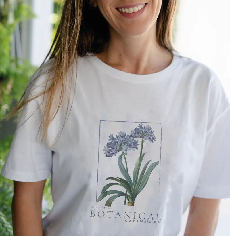 T-shirt Botanical Agapanto